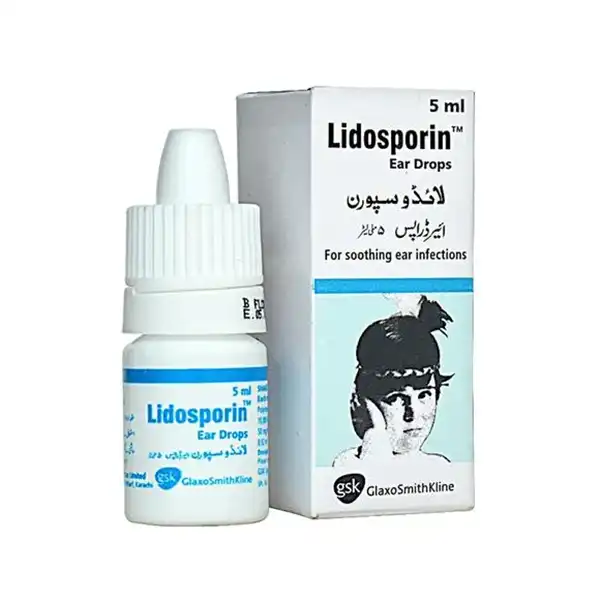 Lidosporin Ear Drops 5ml